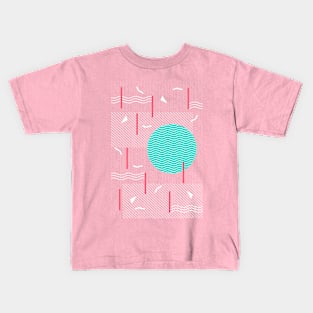 Memphis Summer Splash Kids T-Shirt